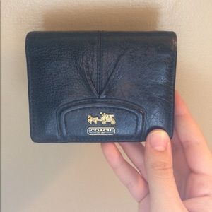 Vintage leather COACH wallet